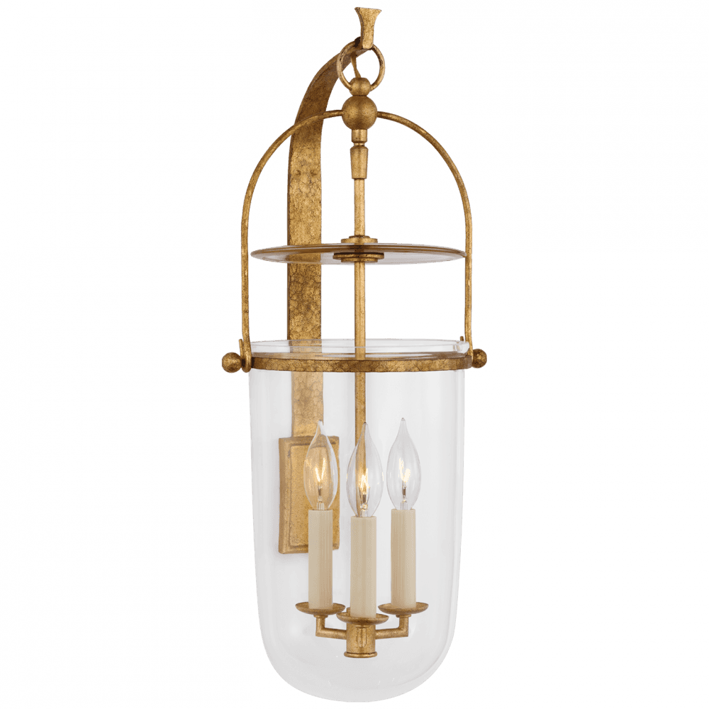 Visual Comfort Signature Lorford Wall Sconce Gilded Iron