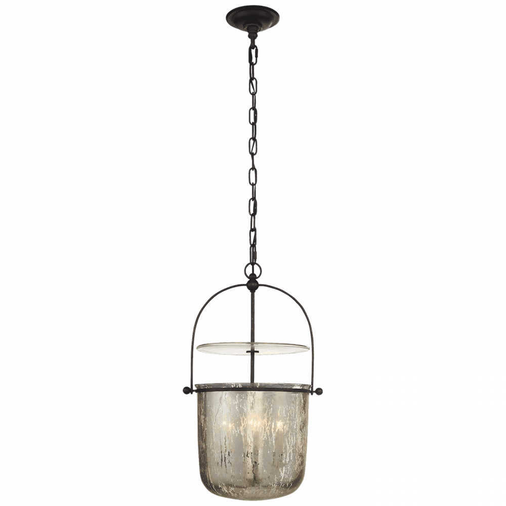 Visual Comfort Signature Lorford Small Bell Lantern Gilded Iron