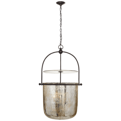 Visual Comfort Signature Lorford Large Bell Lantern Gilded Iron