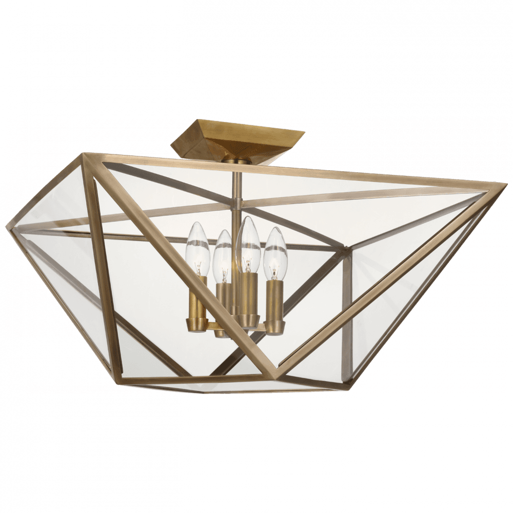 Semi-Flush Mts.-Visual Comfort & Co. Signature Collection-JN4240