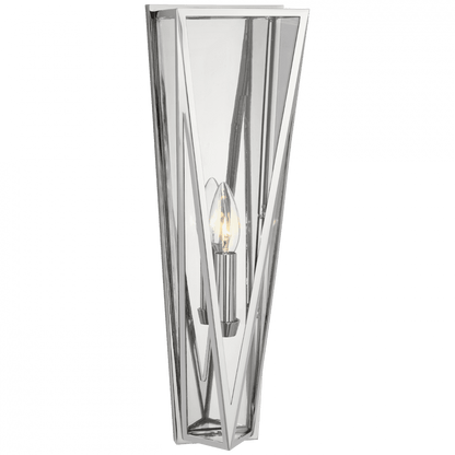 Visual Comfort Signature Lorino Medium Wall Sconce Polished Nickel