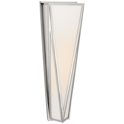 Visual Comfort Signature Lorino Medium Wall Sconce Polished Nickel