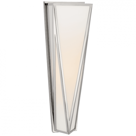 Visual Comfort Signature Lorino Medium Wall Sconce Polished Nickel