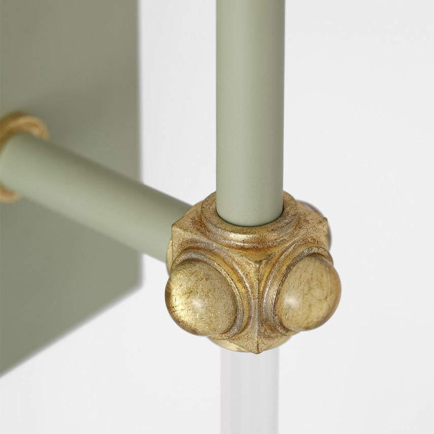 Visual Comfort Signature Lucia 21 Matte White and Crystal