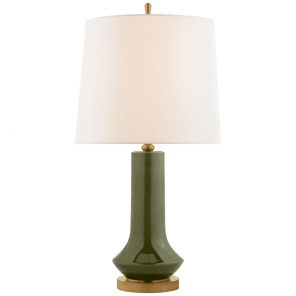 Visual Comfort Signature Luisa Large Table Lamp Emerald Green