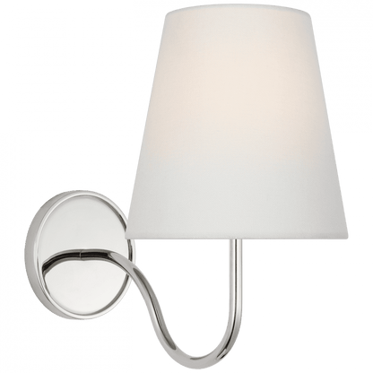 Visual Comfort Signature Lyndsie Small Wall Sconce Polished Nickel
