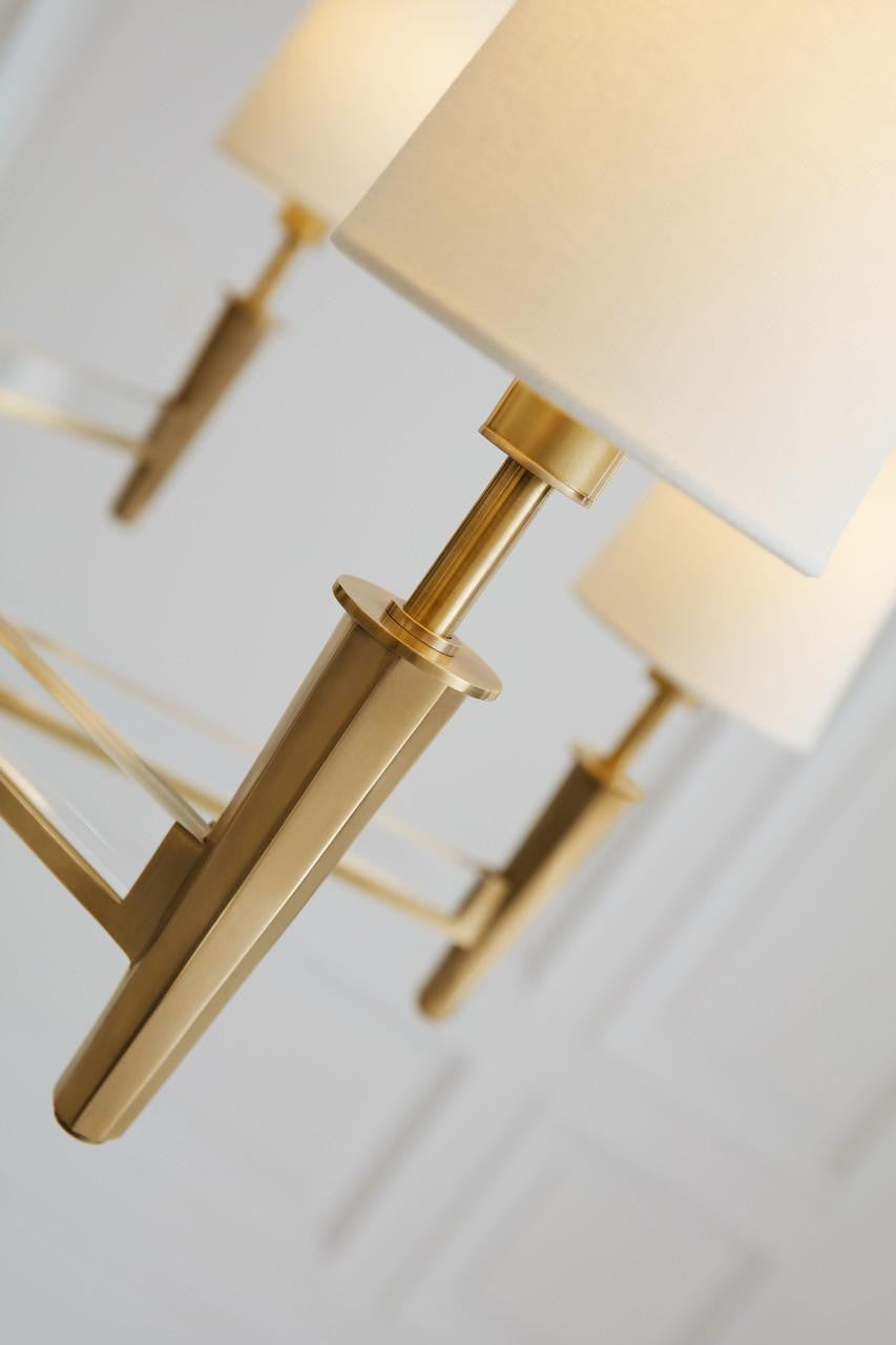 Visual Comfort & Co. Signature Collection Lyra Two Tier Chandelier