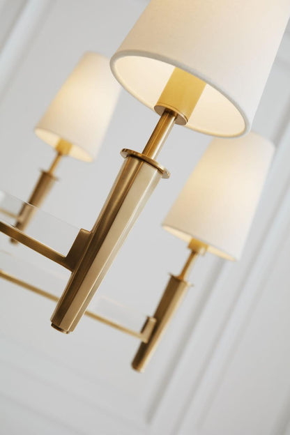 Visual Comfort & Co. Signature Collection Lyra Two Tier Chandelier