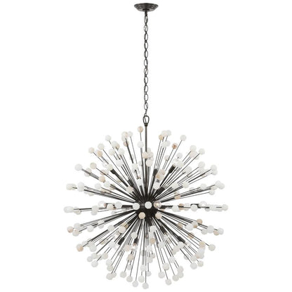 Visual Comfort Signature Lys 41 Bronze and Alabaster
