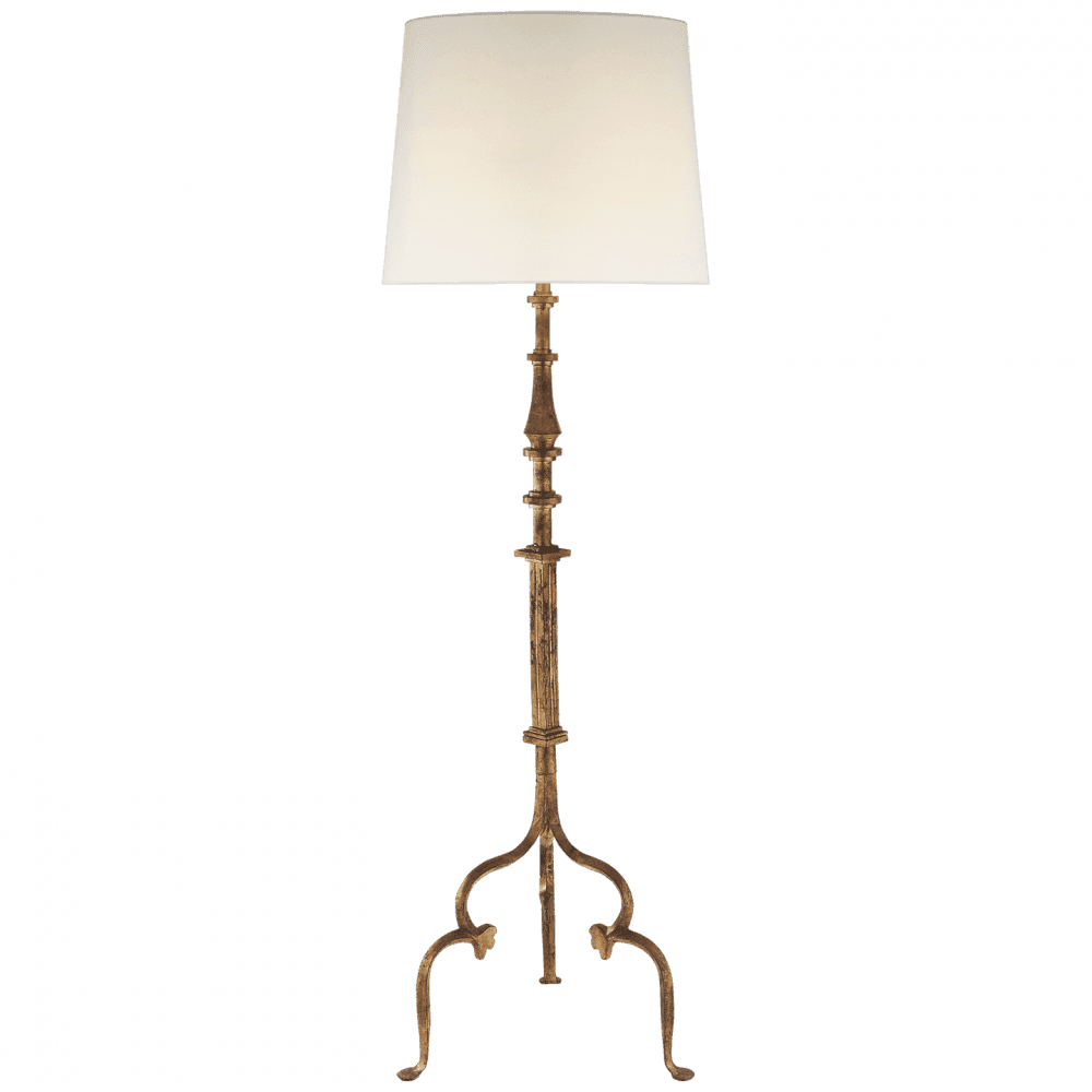 Visual Comfort Signature Madeleine Floor Lamp Gilded Iron