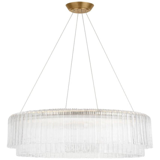 Visual Comfort Signature Maderno 36 Hand-Rubbed Antique Brass