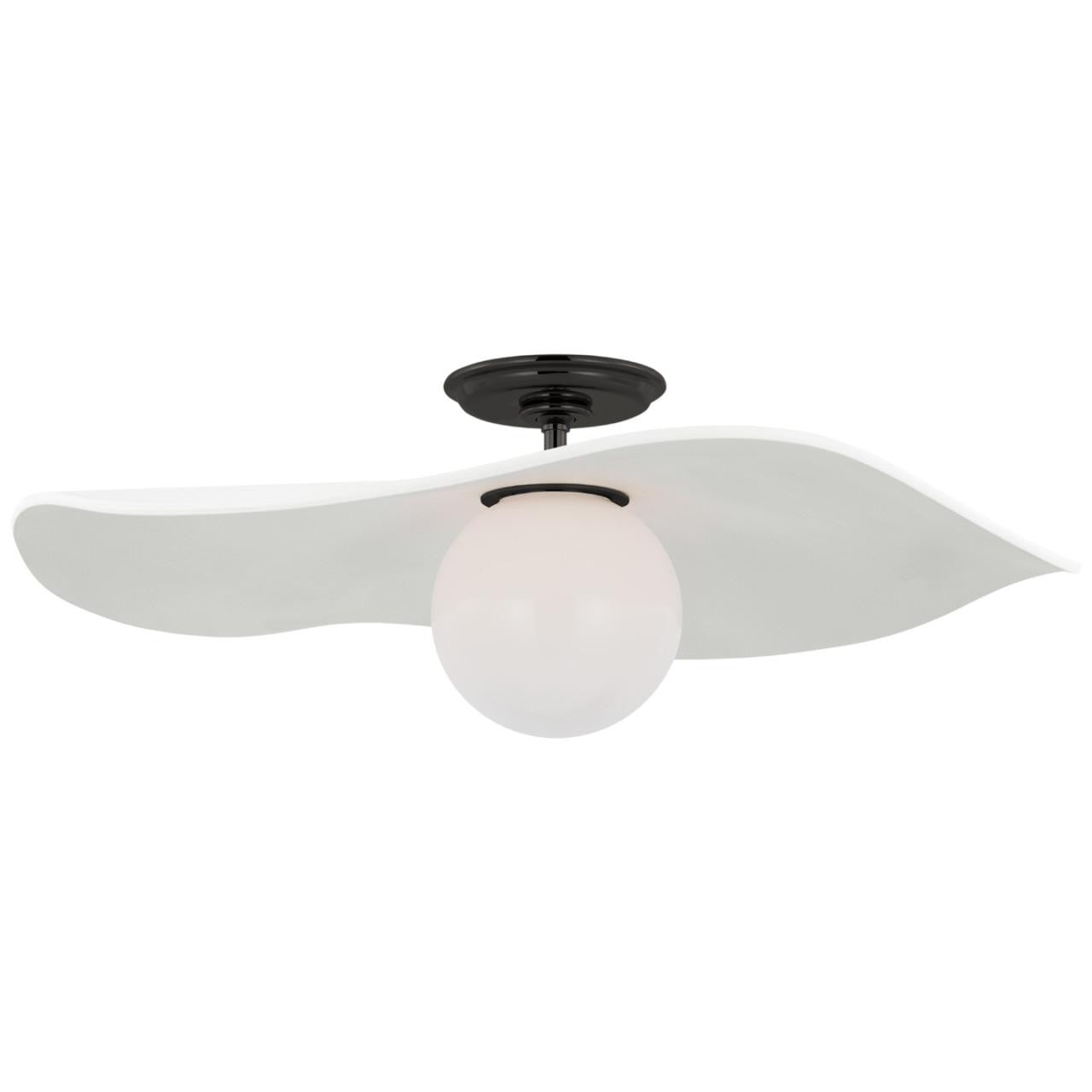 Visual Comfort & Co. Signature Collection Mahalo 22" Semi-Flush Mount
