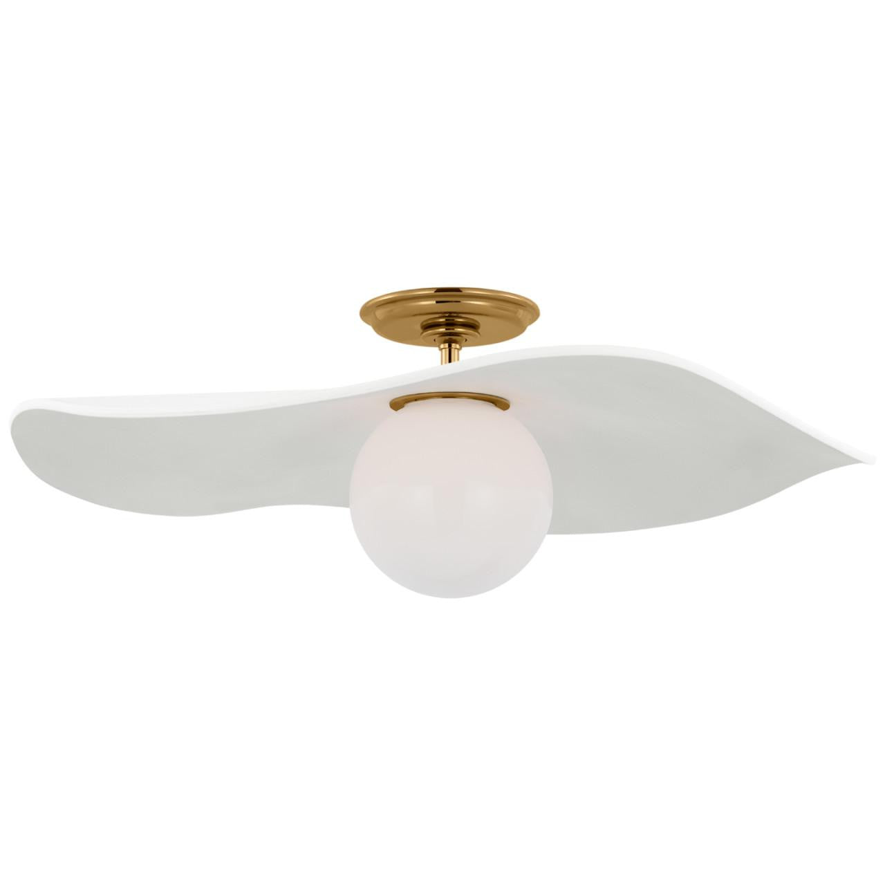 Visual Comfort & Co. Signature Collection Mahalo 22" Semi-Flush Mount