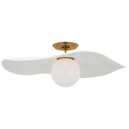 Visual Comfort & Co. Signature Collection Mahalo 22" Semi-Flush Mount