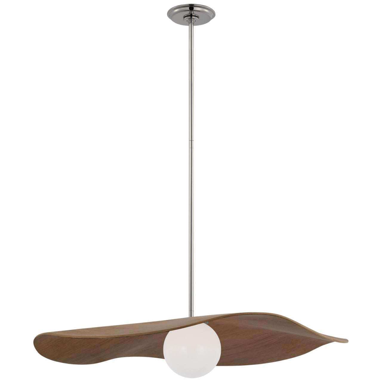 Visual Comfort Signature Mahalo 28 Polished Nickel