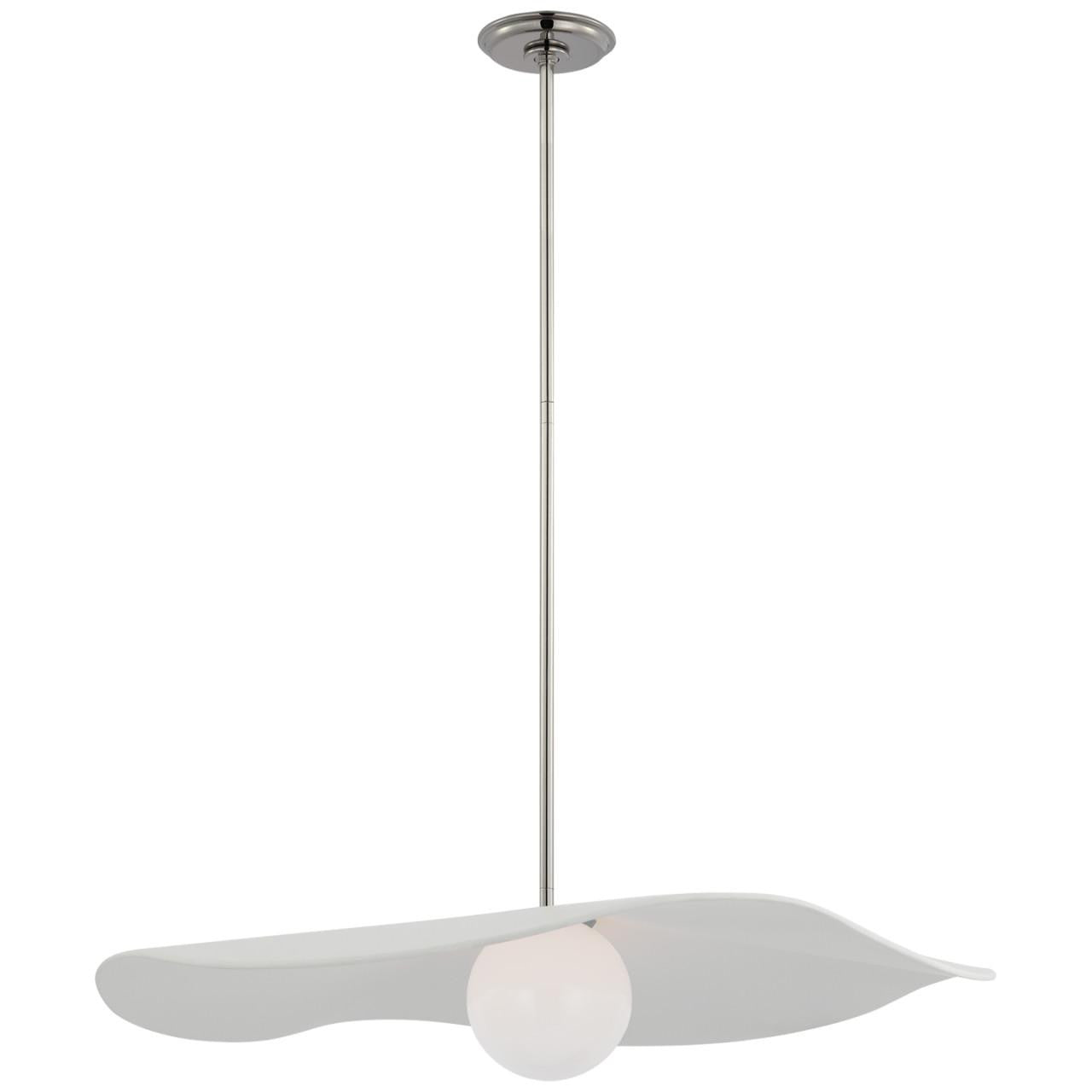 Visual Comfort Signature Mahalo 28 Polished Nickel