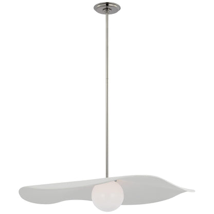 Visual Comfort Signature Mahalo 28 Polished Nickel