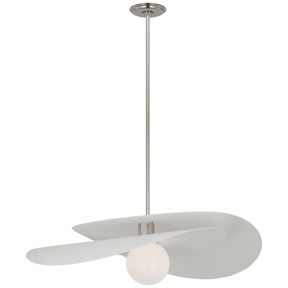 Visual Comfort Signature Mahalo 32 Polished Nickel