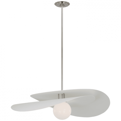 Visual Comfort Signature Mahalo 32 Polished Nickel