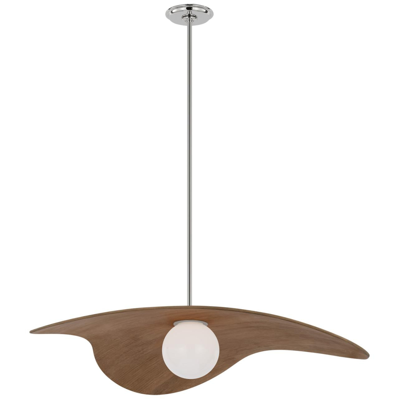 Visual Comfort Signature Mahalo 35 Polished Nickel