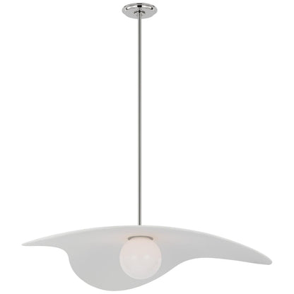 Visual Comfort Signature Mahalo 35 Polished Nickel