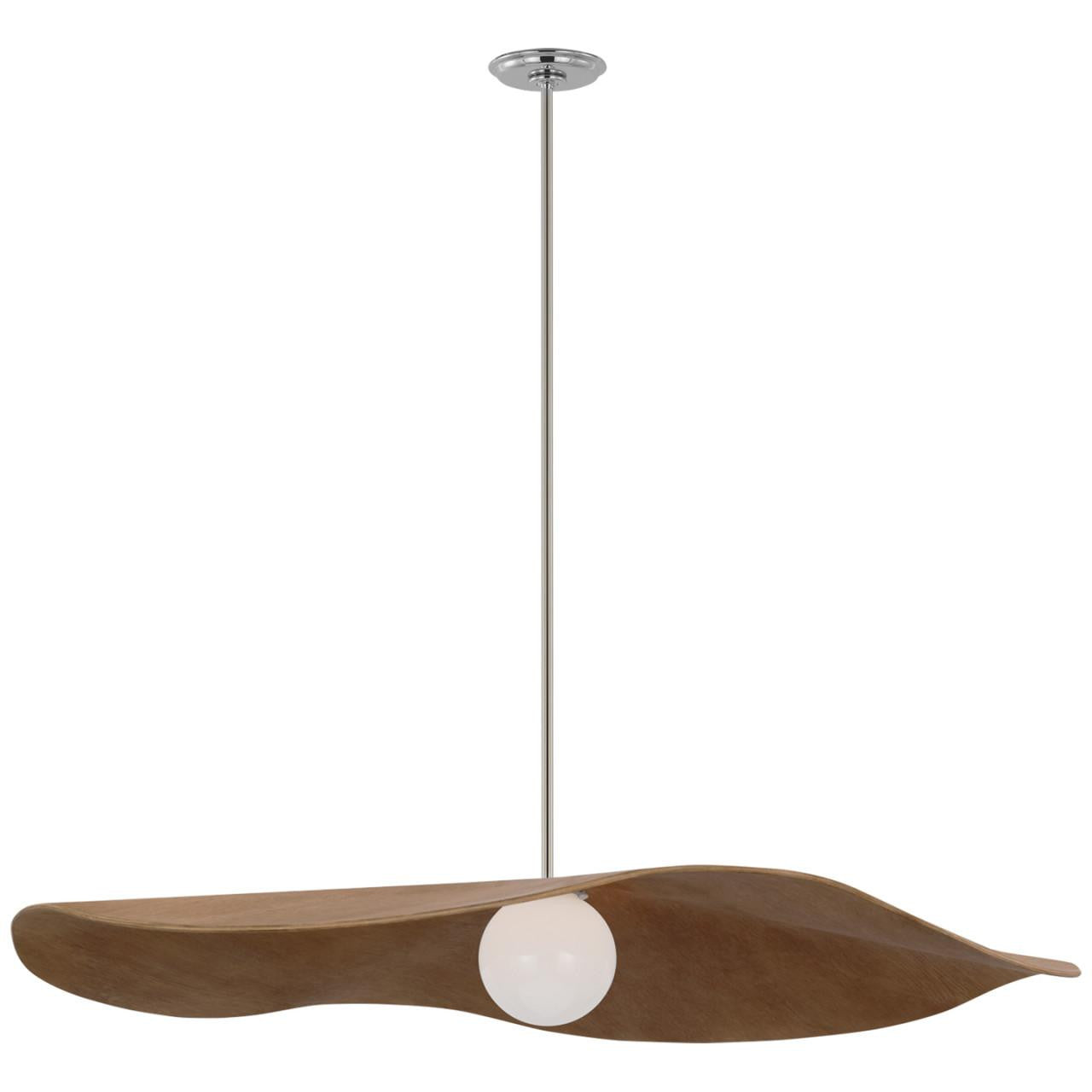 Visual Comfort Signature Mahalo 40 Polished Nickel