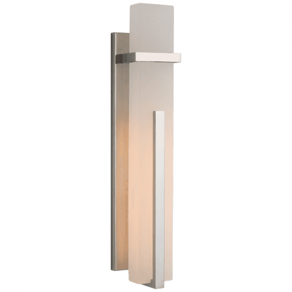 Visual Comfort Signature Malik Large Wall Sconce Polished Nickel