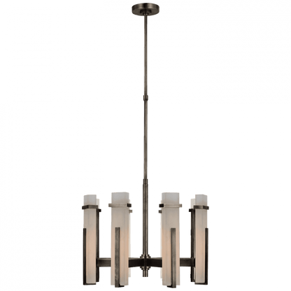 Visual Comfort Signature Malik Medium Chandelier Bronze
