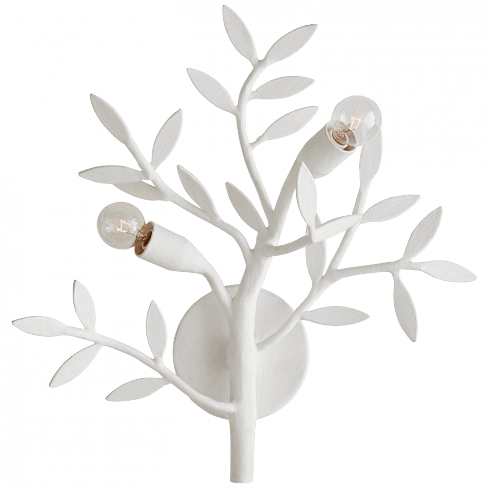 Visual Comfort Signature Mandeville Wall Sconce Plaster White