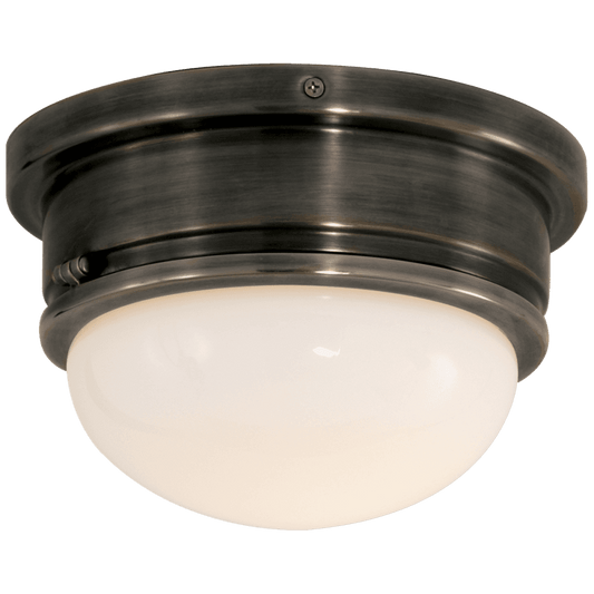 Visual Comfort Signature Marine Flush Mount Bronze