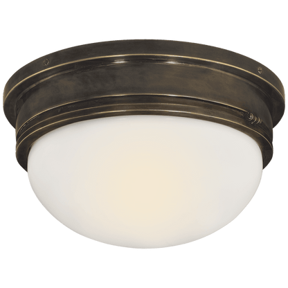 Visual Comfort Signature Marine Flush Mount Bronze