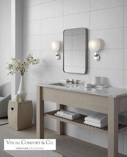 Visual Comfort & Co. Signature Collection Marisol Medium Single Sconce - Polished Nickel