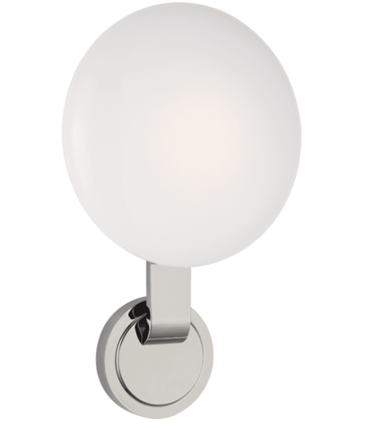 Visual Comfort Signature Marisol Medium Single Sconce Polished Nickel