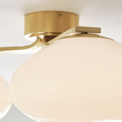 Visual Comfort & Co. Signature Collection Marisol XL Triple Flush Mount - Soft Brass