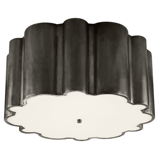 Visual Comfort Signature Markos Flush Mount Gun Metal