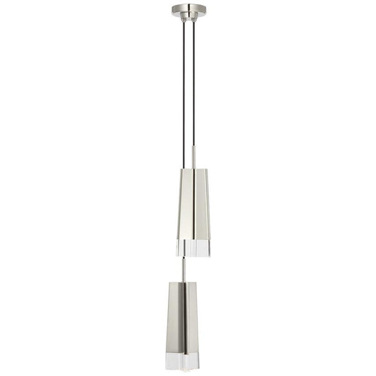 Visual Comfort Signature Matcha 2 Light Pendant Bronze