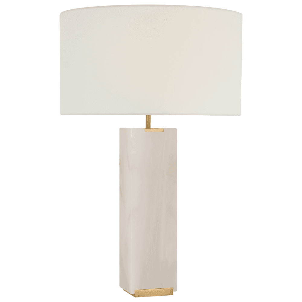 Visual Comfort Signature Matero Tall Table Lamp Alabaster