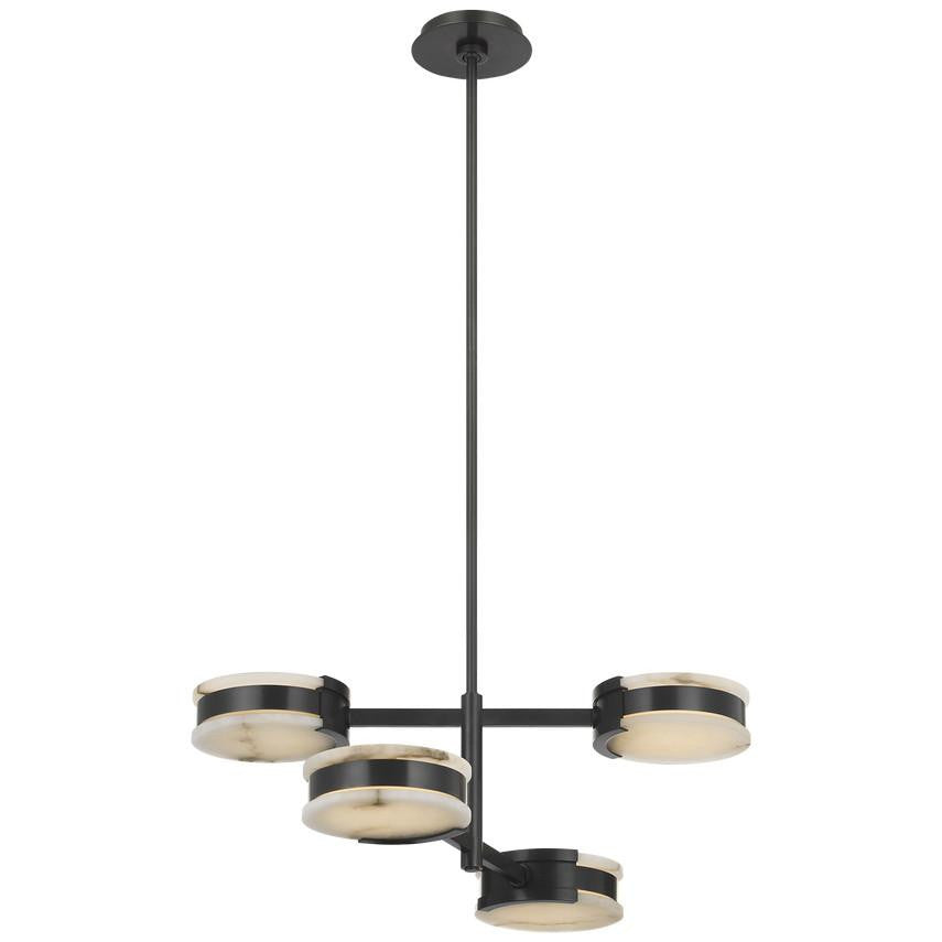 Visual Comfort Signature Melange 25 Polished Nickel