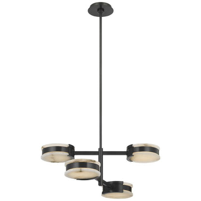 Visual Comfort Signature Melange 25 Polished Nickel