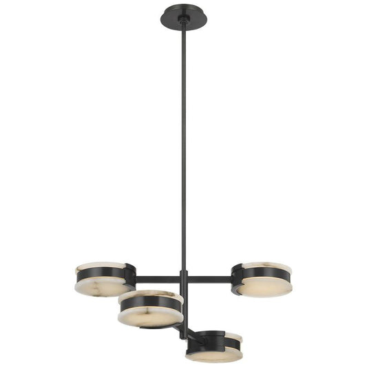 Visual Comfort Signature Melange 25 Polished Nickel