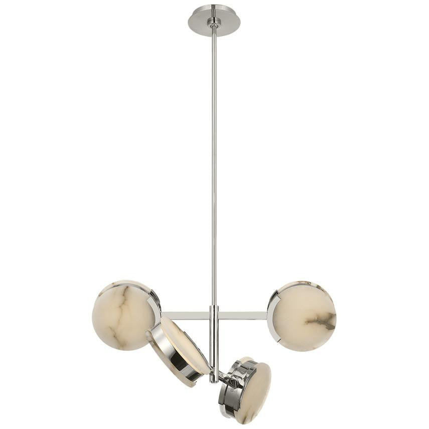 Visual Comfort & Co. Signature Collection Melange 25" Multi-Positional Semi-Flush Chandelier