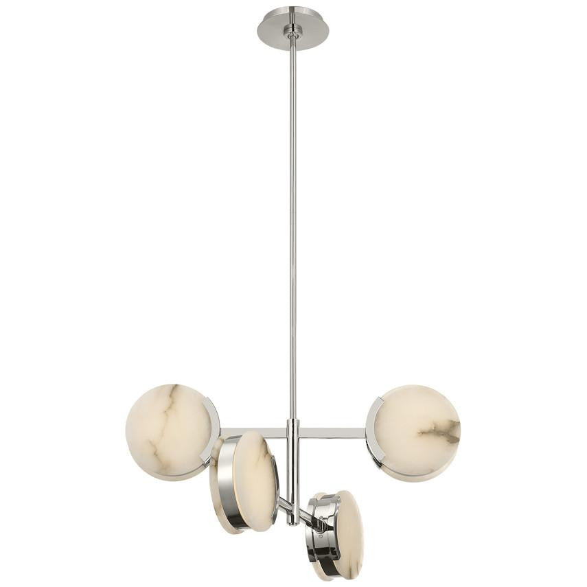 Visual Comfort & Co. Signature Collection Melange 25" Multi-Positional Semi-Flush Chandelier