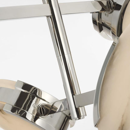 Visual Comfort & Co. Signature Collection Melange 25" Multi-Positional Semi-Flush Chandelier