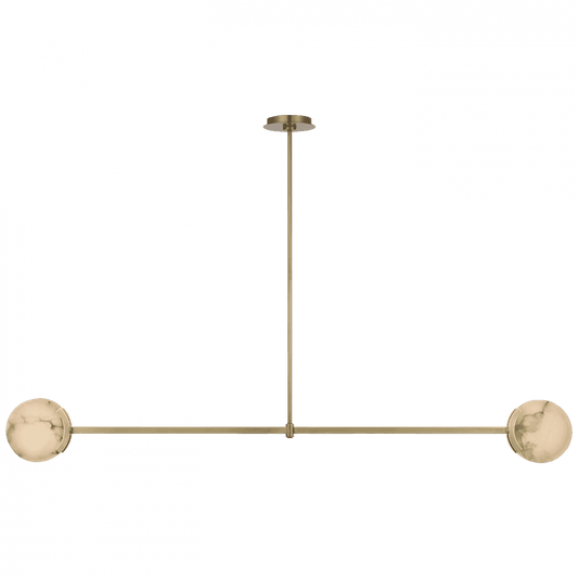 Visual Comfort Signature Melange 63 Antique-Burnished Brass