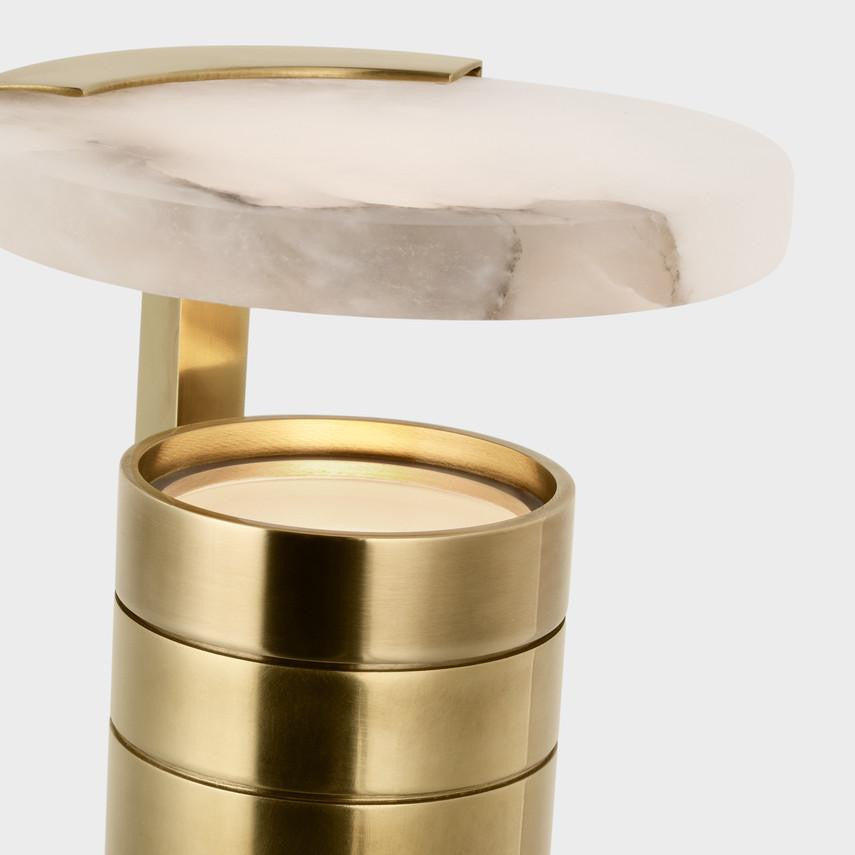 Visual Comfort & Co. Signature Collection Melange 9" Rechargeable Floating Disc Accent Lamp