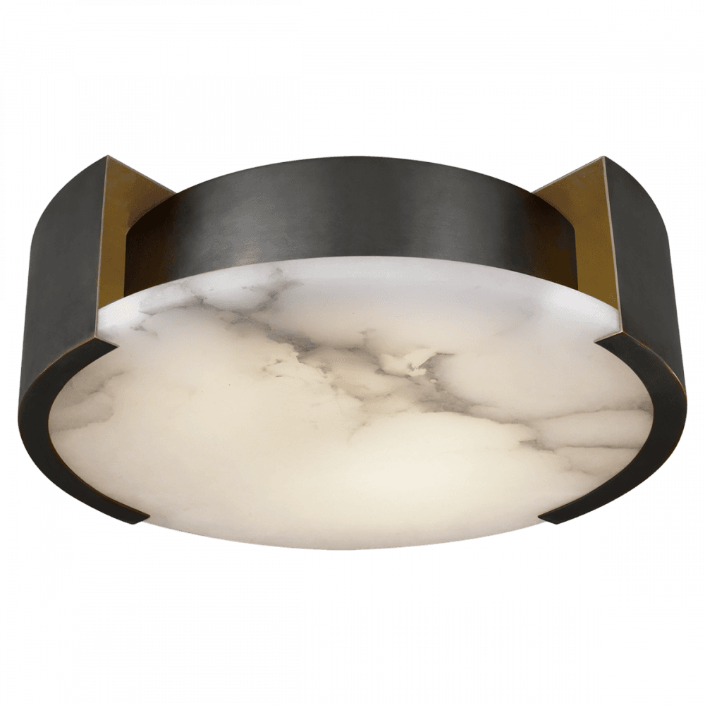 Visual Comfort Signature Melange Flush Mount Bronze