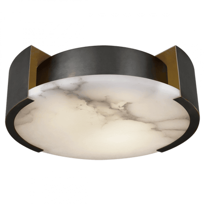 Visual Comfort Signature Melange Flush Mount Bronze