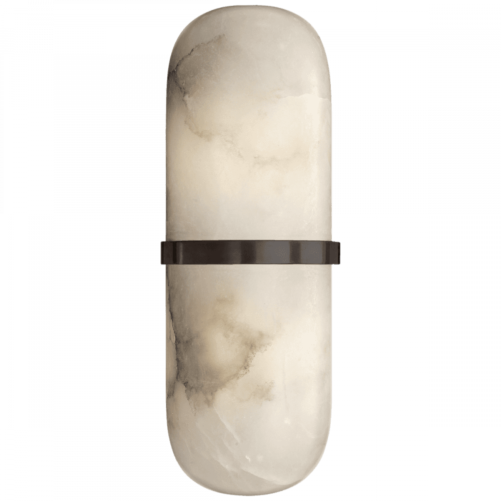 Visual Comfort Signature Melange Pill Form Wall Sconce Bronze