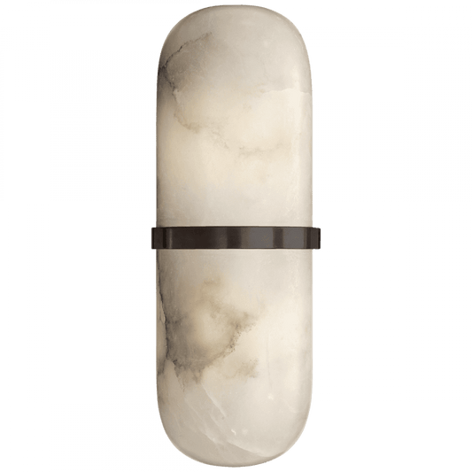 Visual Comfort Signature Melange Pill Form Wall Sconce Bronze