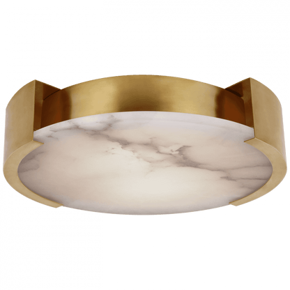 Visual Comfort Signature Melange X-Large Flush Mount Antique-Burnished Brass
